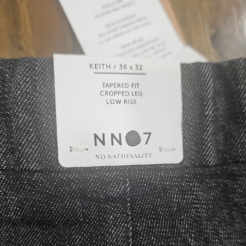 NN07 Drawstring Denim Keith Pants - Picture 3 of 8